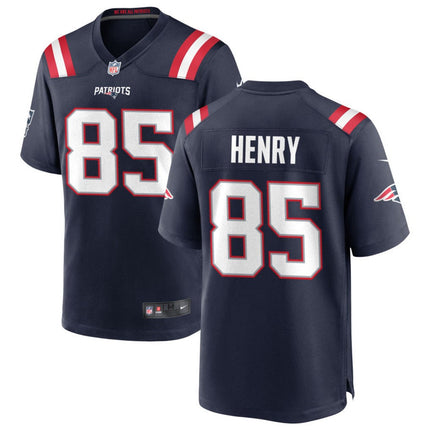 Hunter Henry New England Patriots 2026 Game Jersey - Navy