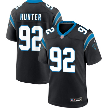 Lee Hunter Carolina Panthers 2026 Game Jersey - Black