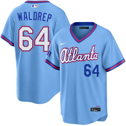Hurston Waldrep Atlanta Braves 2026 City Connect Stadium Jersey - Powder Blue
