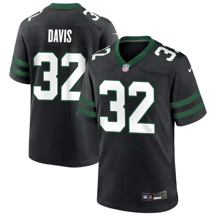 Isaiah Davis New York Jets 2026 Legacy Alternate Game Jersey - Black