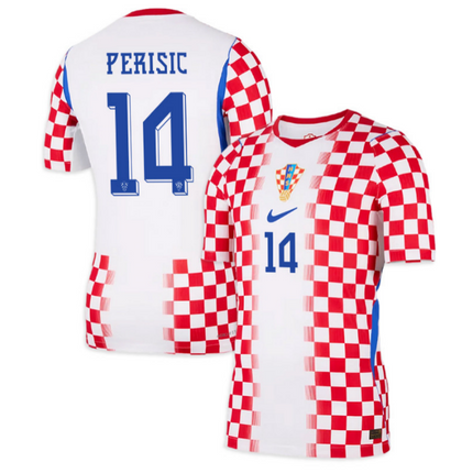 Ivan Perisic Croatia National Team 2026 World Cup Home Jersey - Red