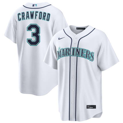 J.P. Crawford Seattle Mariners 2026 Home Jersey - White