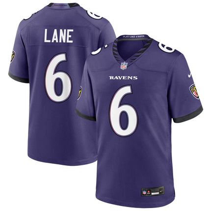 Ja'Kobi Lane Baltimore Ravens 2026 Game Jersey - Purple