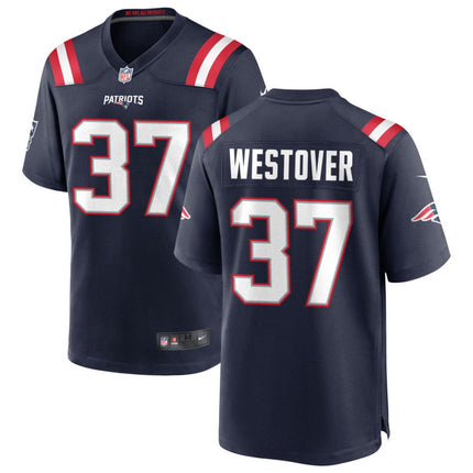 Jack Westover New England Patriots 2026 Game Jersey - Navy
