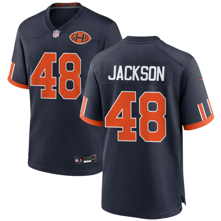 D'Marco Jackson Chicago Bears 2026 Rivalries Collection Game Jersey - Navy