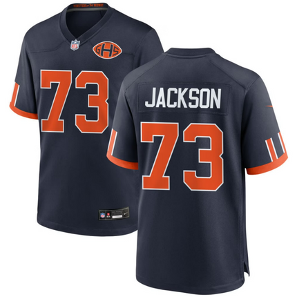Jonah Jackson Chicago Bears 2026 Rivalries Collection Game Jersey - Navy