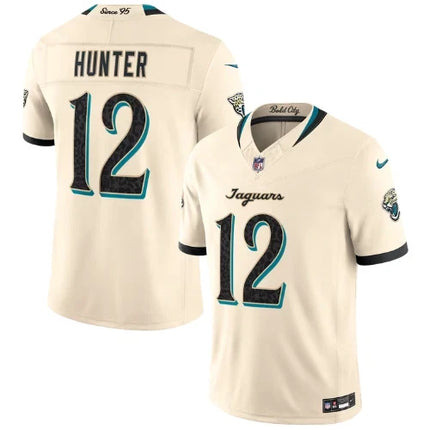 Travis Hunter Jacksonville Jaguars 2026 Rivalries Collection Stitched Jersey - Cream