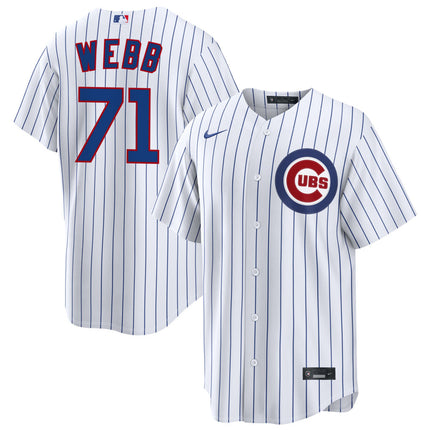 Jacob Webb Chicago Cubs 2026 Home Jersey - White