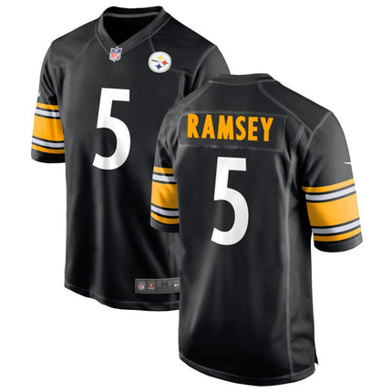 Jalen Ramsey Pittsburgh Steelers 2026 Game Jersey - Black