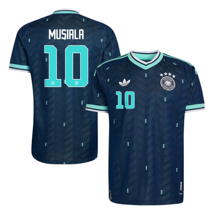 Jamal Musiala Germany National Team World Cup 2026 World Cup Away Jersey - Navy