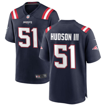 James Hudson New England Patriots 2026 Game Jersey - Navy