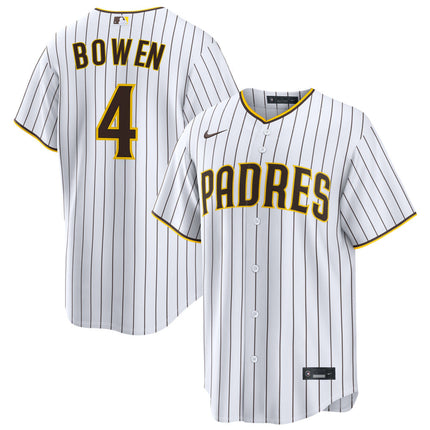 Jase Bowen San Diego Padres 2026 Home Jersey - White