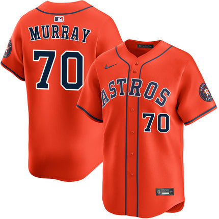 Jayden Murray Houston Astros 2026 Alternate Limited Jersey - Orange