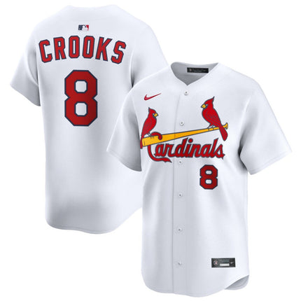 Jimmy Crooks St. Louis Cardinals 2026 Home Limited Jersey - White
