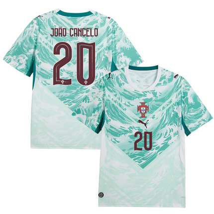 Joao Cancelo Portugal National Team 2026 World Cup Away Jersey - White