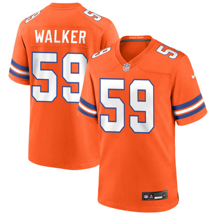 Johnny Walker Denver Broncos Mile High Collection 1977 Throwback Game Jersey - Orange