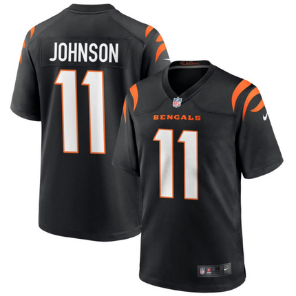Josh Johnson Cincinnati Bengals 2026 Game Jersey - Black