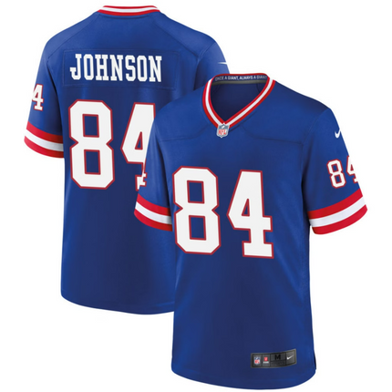 Theo Johnson New York Giants 2026 Classic Game Jersey - Royal