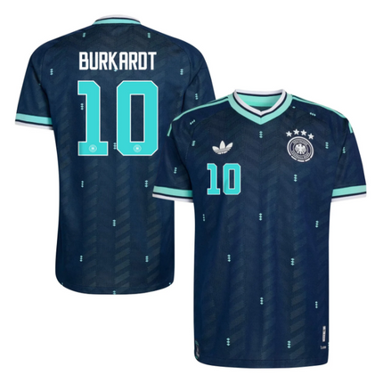 Jonathan Burkardt Germany National Team World Cup 2026 World Cup Away Jersey - Navy