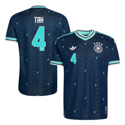 Jonathan Tah Germany National Team World Cup 2026 World Cup Away Jersey - Navy