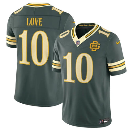 Jordan Love Green Bay Packers 2026 Rivalries Limited Jersey - Green