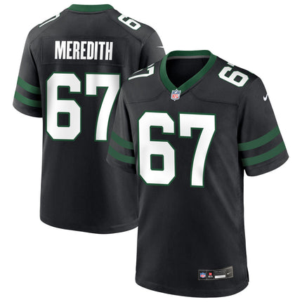 Jordan Meredith New York Jets 2026 Legacy Alternate Game Jersey - Black