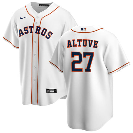 Jose Altuve Houston Astros 2026 Home Jersey - White