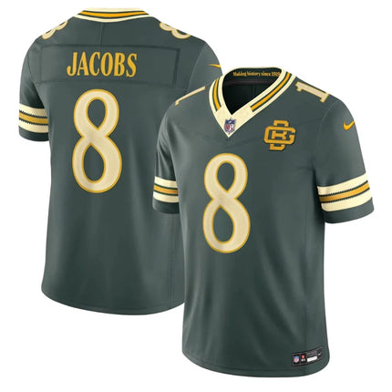 Josh Jacobs Green Bay Packers 2026 Rivalries Limited Jersey - Green