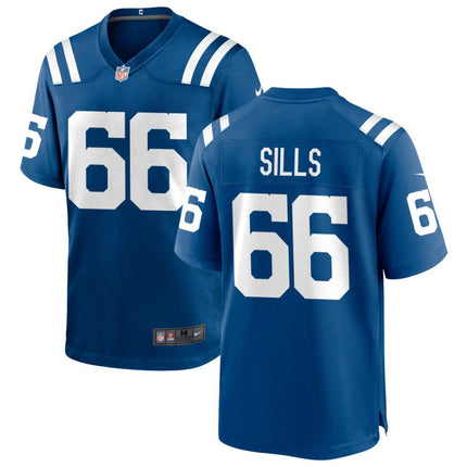 Josh Sills Indianapolis Colts 2026 Game Jersey - Royal