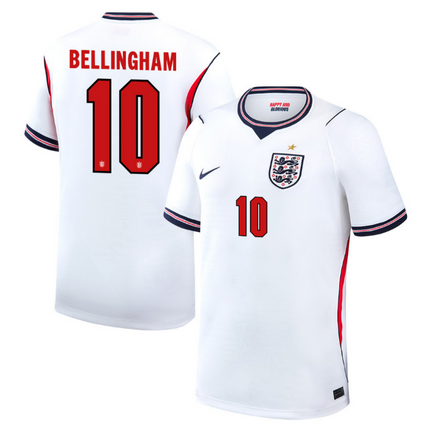 Jude Bellingham England National Team 2026 World Cup Hone Jersey - White