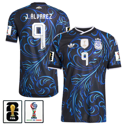 Julian Alvarez Argentina National Team 2026 World Cup Away Jersey - Blue