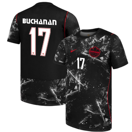 Kadeisha Buchanan Canada National Team 2026 World Cup Away Jersey - Black
