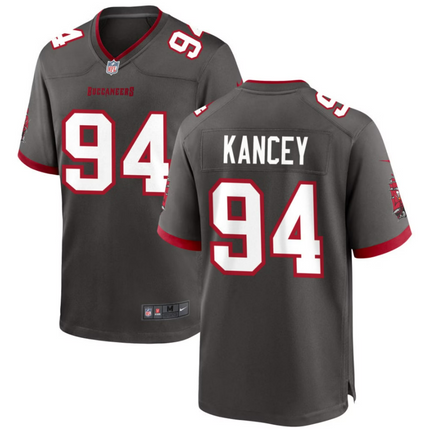 Calijah Kancey Tampa Bay Buccaneers 2026 Alternate Game Jersey - Pewter