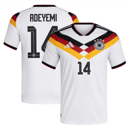 Karim Adeyemi Germany National Team World Cup 2026 World Cup Home Jersey - White