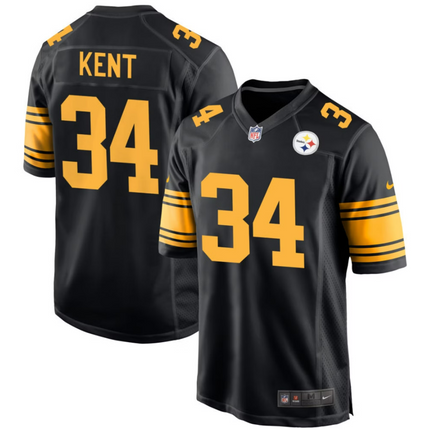 Donte Kent Pittsburgh Steelers 2026 Alternate Game Jersey - Black