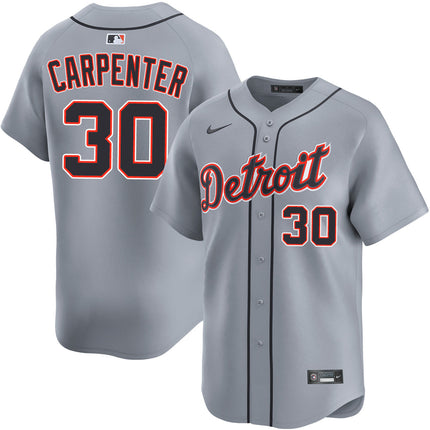 Kerry Carpenter Detroit Tigers 2026 Road Limited Jersey - Grey
