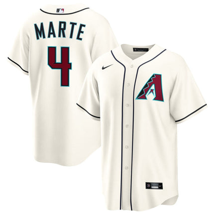 Ketel Marte Arizona Diamondbacks 2026 Home Jersey - Cream