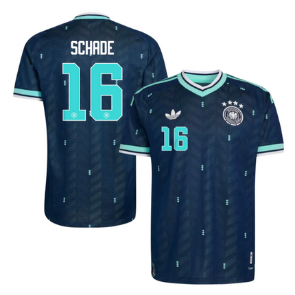 Kevin Schade Germany National Team World Cup 2026 World Cup Away Jersey - Navy