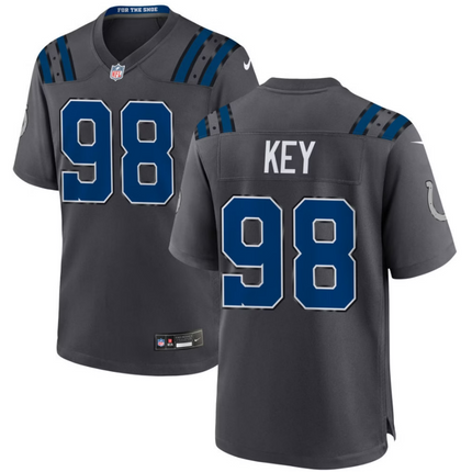Arden Key Indianapolis Colts 2026 Rivalries Collection Game Jersey - Anthracite