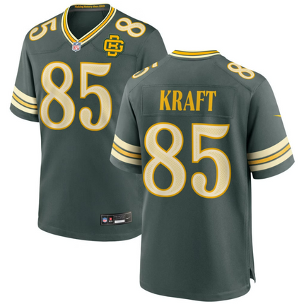 Tucker Kraft Green Bay Packers 2026 Rivalries Collection Game Jersey - Green