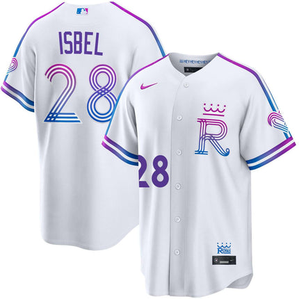 Kyle Isbel Kansas City Royals 2026 City Connect Jersey - White