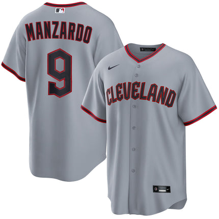 Kyle Manzardo Cleveland Guardians 2026 Road Jersey - Grey