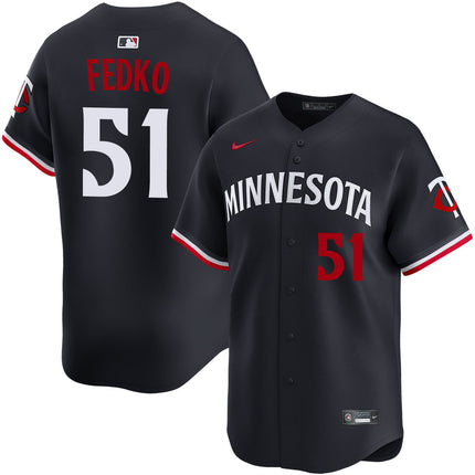 Kyler Fedko Minnesota Twins 2026 Alternate Limited Jersey - Navy