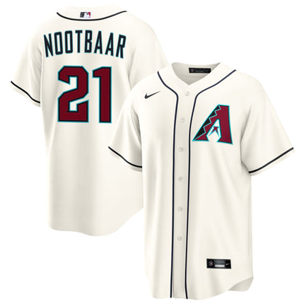 Lars Nootbaar Arizona Diamondbacks 2026 Home Jersey - Cream