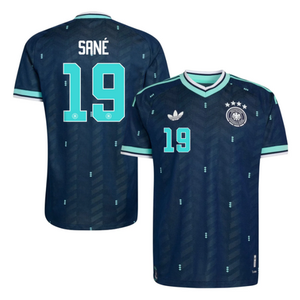 Leroy Sane Germany National Team World Cup 2026 World Cup Away Jersey - Navy