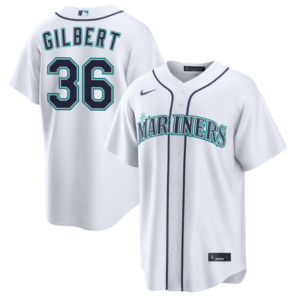 Logan Gilbert Seattle Mariners 2026 Home Jersey - White