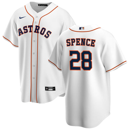 Lucas Spence Houston Astros 2026 Home Jersey - White
