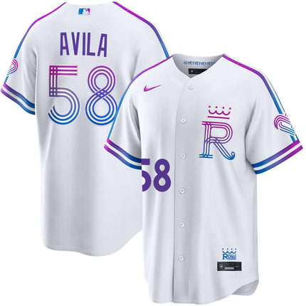 Luinder Avila Kansas City Royals 2026 City Connect Jersey - White