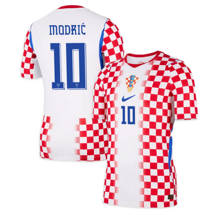 Luka Modric Croatia National Team 2026 World Cup Home Jersey - Red