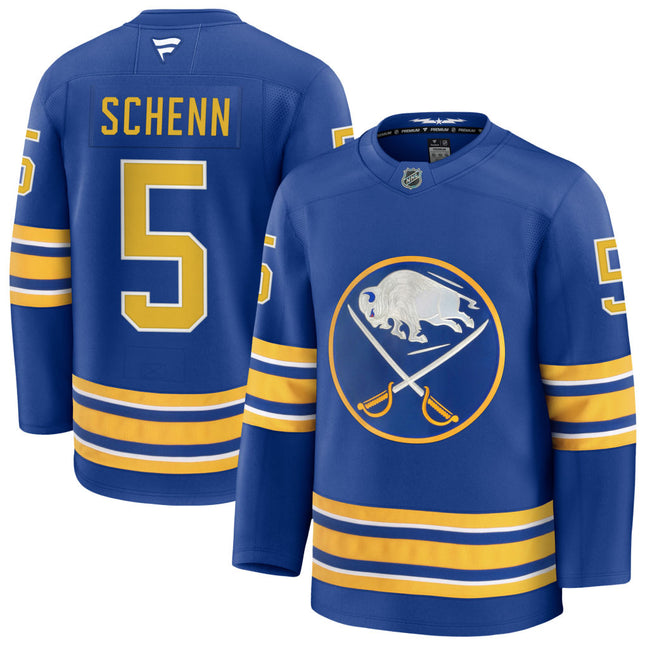 Luke Schenn Buffalo Sabres 2026 Home Premium Jersey - Royal